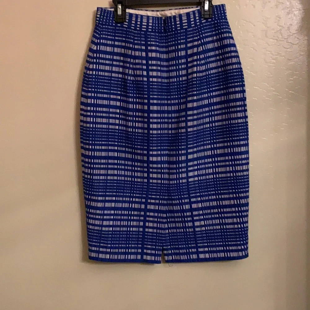 Banana Republic pencil solid  formal skirt - Picture 3 of 7